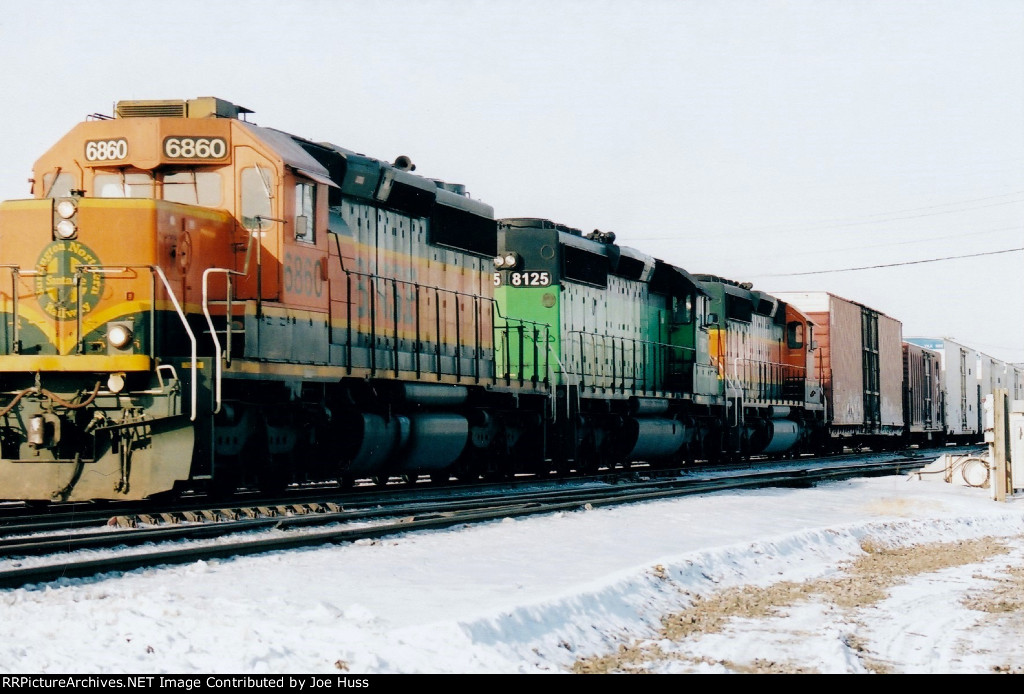 BNSF 6860 East